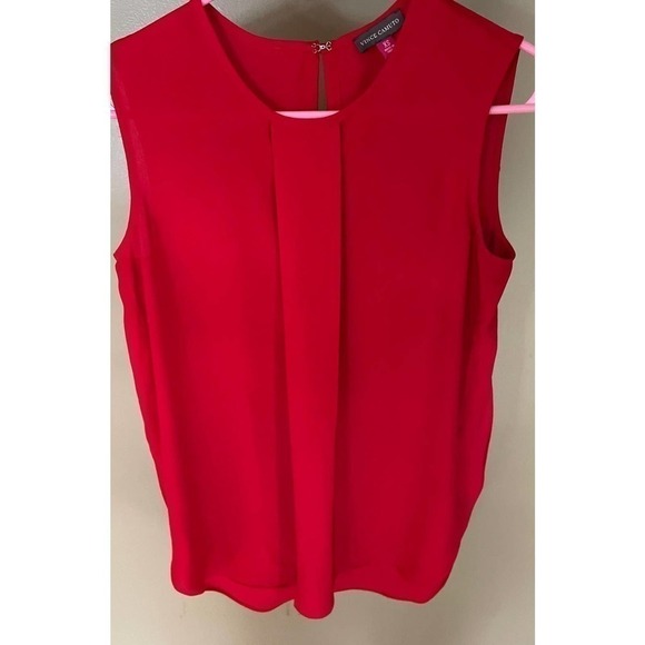 Vince Camuto sleeveless chiffon blouse - Picture 1 of 4